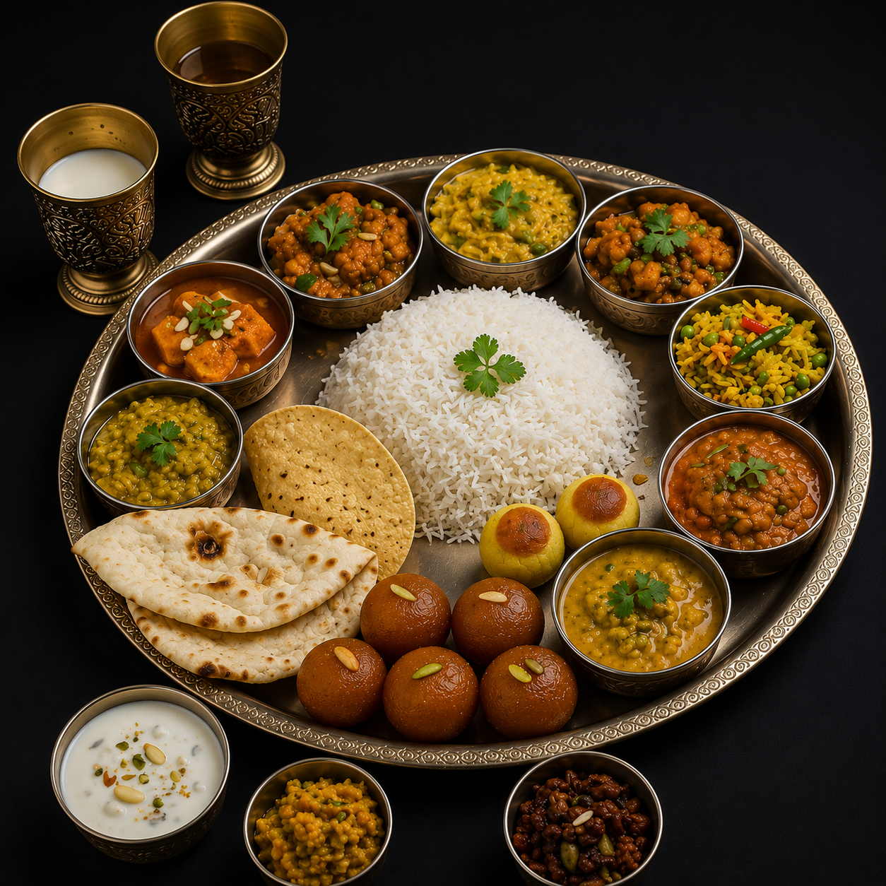 Lunch Thali offer plate